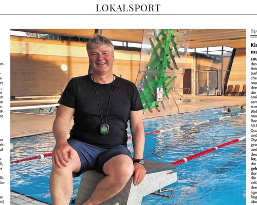 Neuer Cheftrainer Schwimmen: Hartmut Blume
